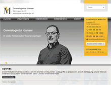 Tablet Screenshot of klamser.mannheimer.de