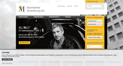 Desktop Screenshot of mannheimer.de