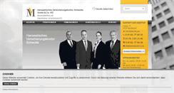 Desktop Screenshot of hanseatisches-vk.mannheimer.de