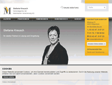 Tablet Screenshot of kreusch.mannheimer.de